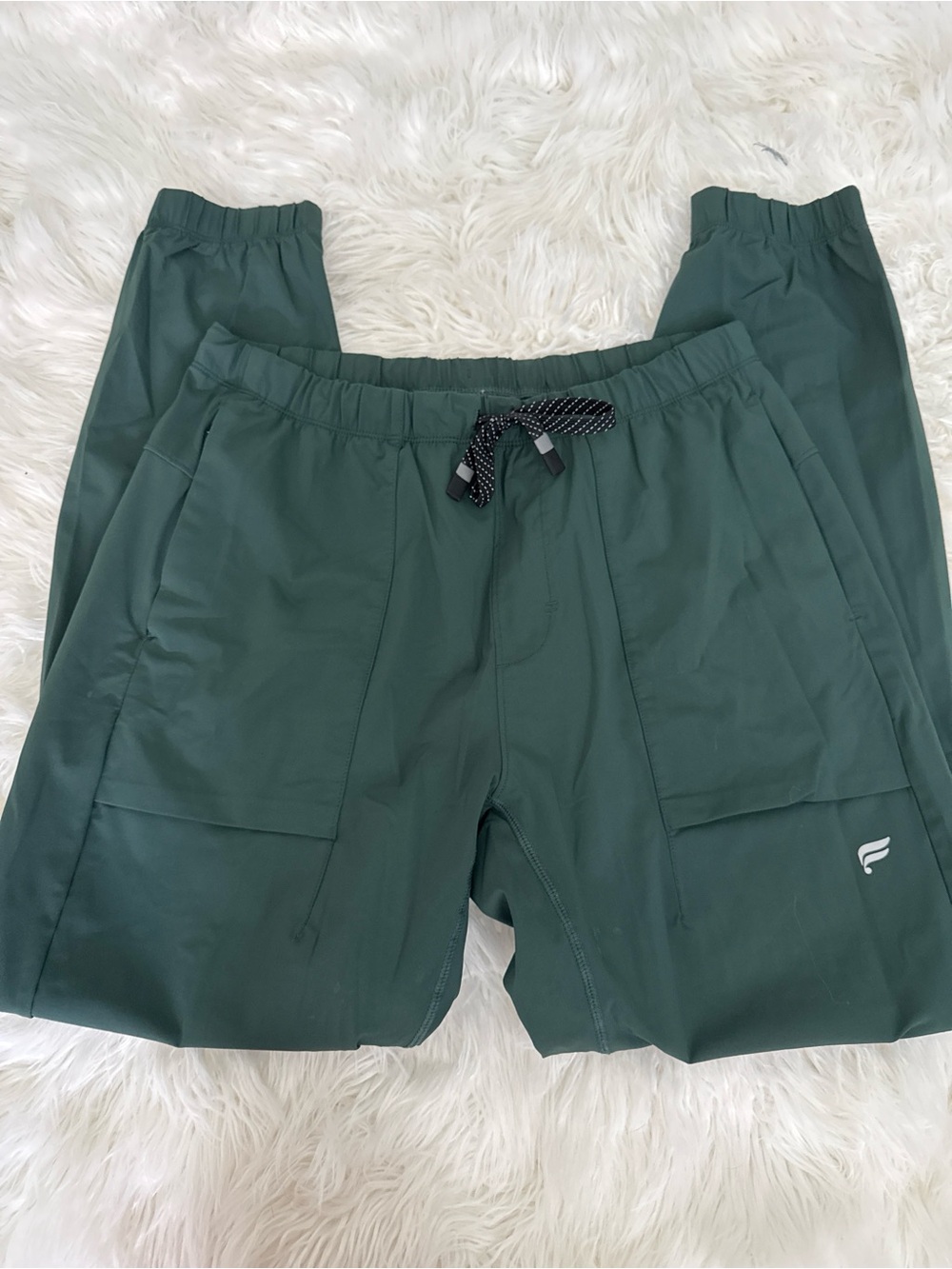 Fabletics Men's Forest Green Performance Joggers